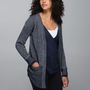 LULULEMON Vestigan Heathered Inkwell Sweater